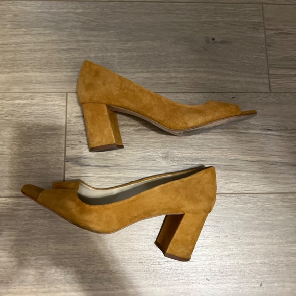 Zara Stacked Open Toe Heeled Shoes EUR 38 - Picture 6 of 8